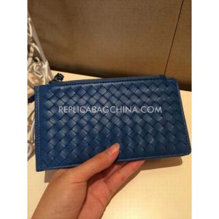 Imitation Bottega Veneta Card Holder Wallet Lambskin