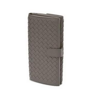 Imitation Bottega Veneta Grey Wallet Unisex