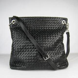 Imitation Bottega Veneta Lambskin Black