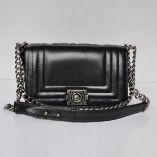 Imitation Chanel Boy Chanel bags Ladies Black YT4094