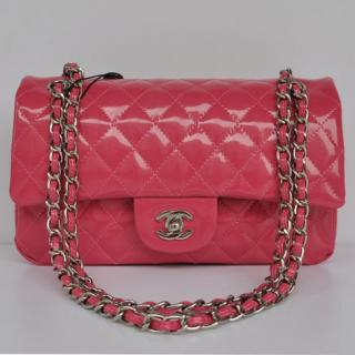 Imitation Chanel Classic Flap bags Enamel Ladies Sold Online