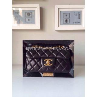 Imitation Chanel Classic Flap Leather YT4003 Sale