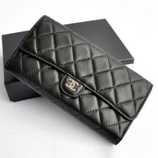 Imitation Chanel Wallet Ladies Black