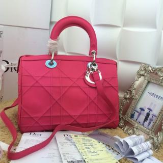 Imitation Dior Granville Cross Body Bag Red