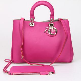 Imitation Dior Pink 2way Lambskin