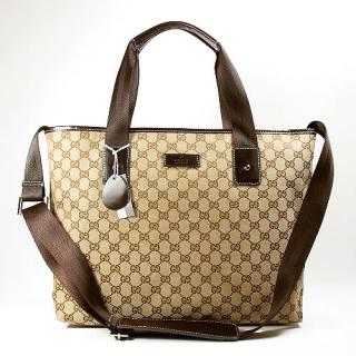 Imitation Gucci Canvas Brown