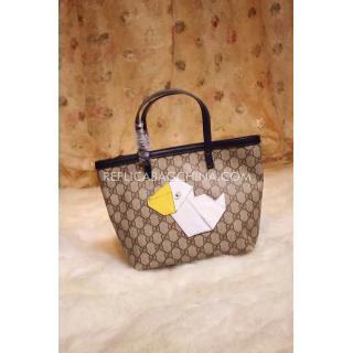 Imitation Gucci Handbag YT4415 Brown Online