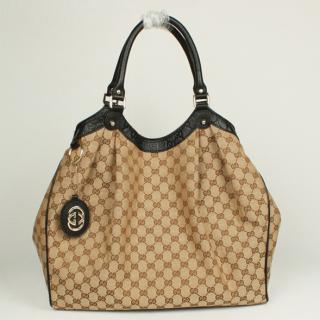 Imitation Gucci Top Handle bags Handbag Canvas 211943