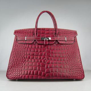 Imitation Hermes Crocodile Handbag