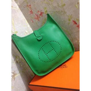 Imitation Hermes Evelyne III PM Bag Green