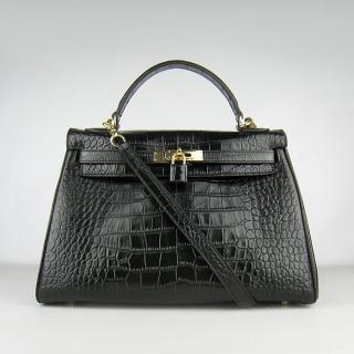 Imitation Hermes Kelly Crocodile Handbag YT7362