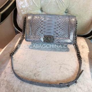 Imitation Hot Le Boy Cross Body Bag Silver