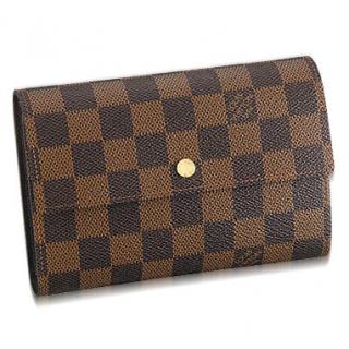 Imitation Louis Vuitton Damier Canvas Unisex Coffee Canvas For Sale