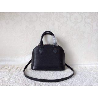 Imitation Louis Vuitton Epi Alma BB Bag M40862 Noir