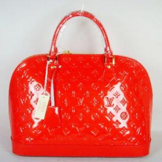 Imitation Louis Vuitton M93596 Orange Enamel