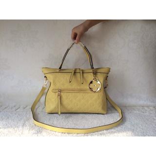 Imitation Louis Vuitton Monogram Empreinte Bastille PM Bag 2014 Yellow