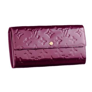 Imitation Louis Vuitton Monogram Vernis Ladies Purple Enamel