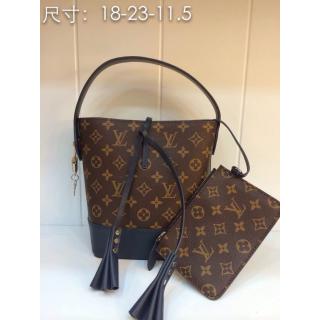 Imitation Louis Vuitton NN14 Monogram Noe Bag Earth/Royalblue