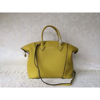 Imitation Louis Vuitton Soft Lockit MM Bag Pistache Sold Online