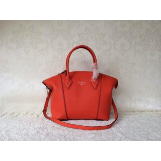 Imitation Louis Vuitton Soft Lockit PM Bag M50097 Clementine