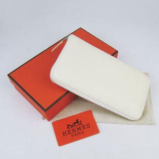 Imitation Wallet Cow Leather Beige Ladies