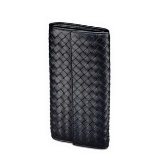 Knockoff Bottega Veneta Lambskin Wallet Black