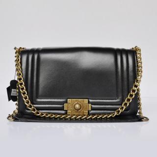 Knockoff Boy Chanel bags 69010 Black 2way