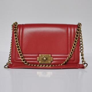 Knockoff Chanel Boy Chanel bags YT1461 Red