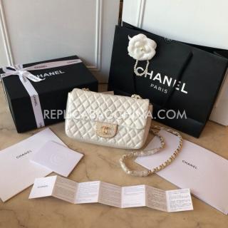 Knockoff Chanel Classic Flap Leather Cross Body Bag