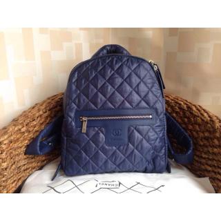 Knockoff Chanel Coco Cocoon Backpack Blue Fall 2014