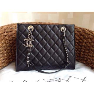 Knockoff Chanel Quilted Leather Flap Shoulder Bag Black