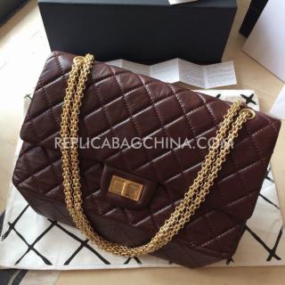 Knockoff Chanel Reissue 2.55 YT1713 Brown Sale