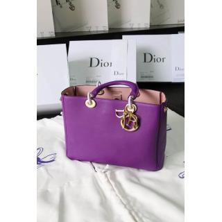 Knockoff Diorissimo Totes Purple Calfskin