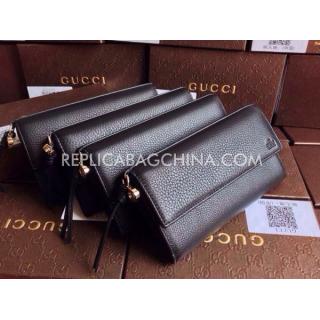 Knockoff Gucci Clutch Wallet Black