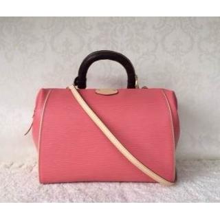 Knockoff Louis Vuitton Doc Speedy Epi PM Bag Fall Winter 2014 Pink Sold Online