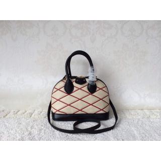 Knockoff Louis Vuitton Malletage Alma BB Bag Naturel M50006