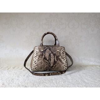 Knockoff Louis Vuitton Monogram Empreinte Montaigne Python BB Bag