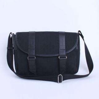 Knockoff Messenger bags Black Canvas