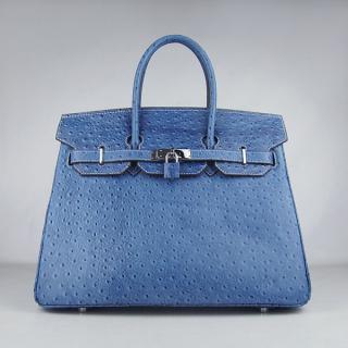 Luxury Birkin Cow Leather YT3371 Blue