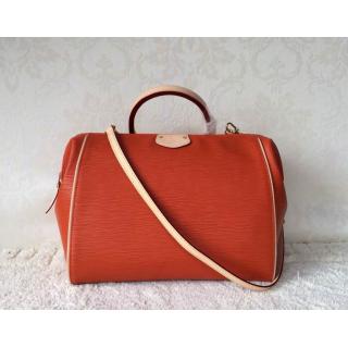 Luxury Louis Vuitton Doc Speedy Epi PM Bag Fall Winter 2014 Orange