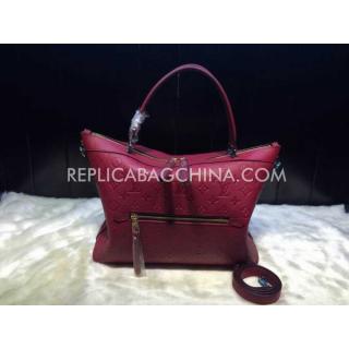 Luxury Louis Vuitton Handbag Handbag Red