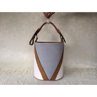 Quality Louis Vuitton V Bucket Bag Tan M50120 Runway 2015