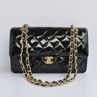 Replica AAA Chanel Classic Flap bags Ladies Enamel