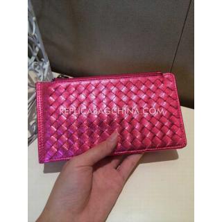 Replica Bottega Veneta Card Holder Red YT3005