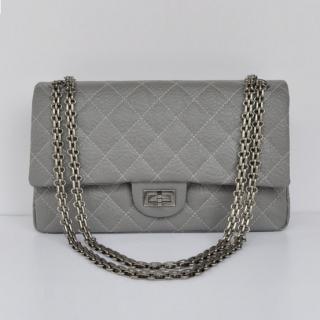 Replica Chanel 2.55 Reissue Flap Cross Body Bag Grey