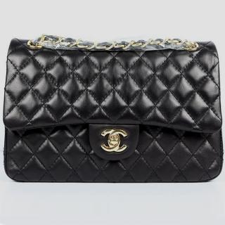 Replica Chanel Black 2way Lambskin