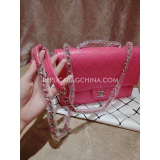 Replica Chanel Classic Flap Red YT5589 Shoulder Bag