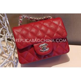 Replica Chanel Classic Flap Red