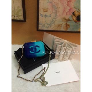 Replica Chanel Shoulder Bag Blue