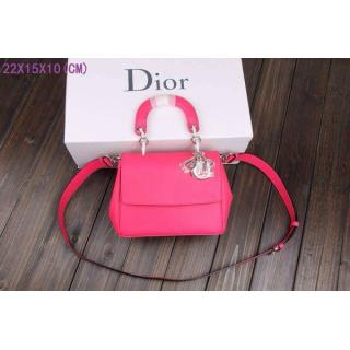 Replica Dior Be Dior Red Cross Body Bag Snakeskin